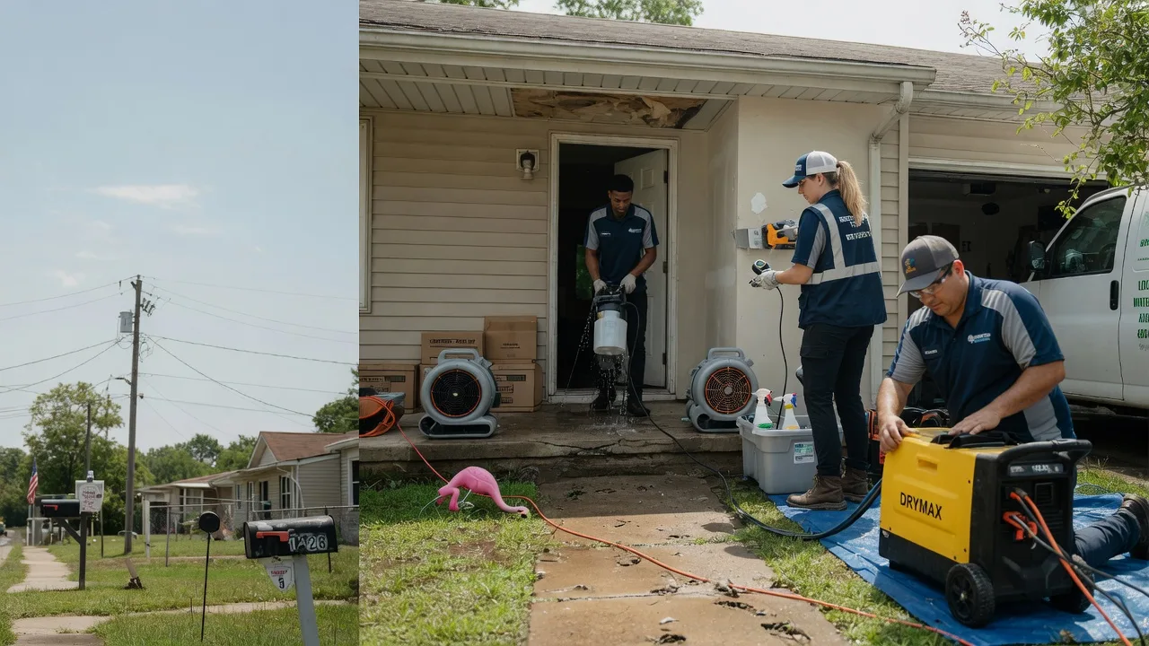 Storm Damage Water Removal in El Campo, TX near me